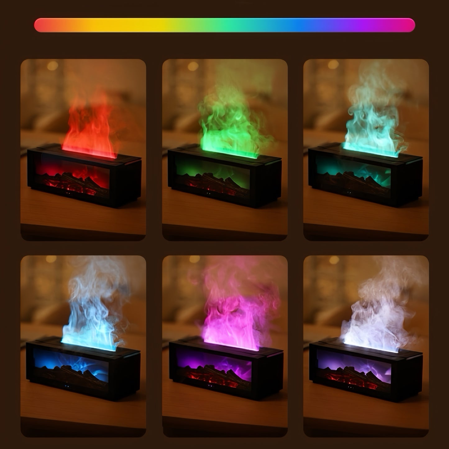 Lumaire™ Fireplace Aroma Flame Diffuser