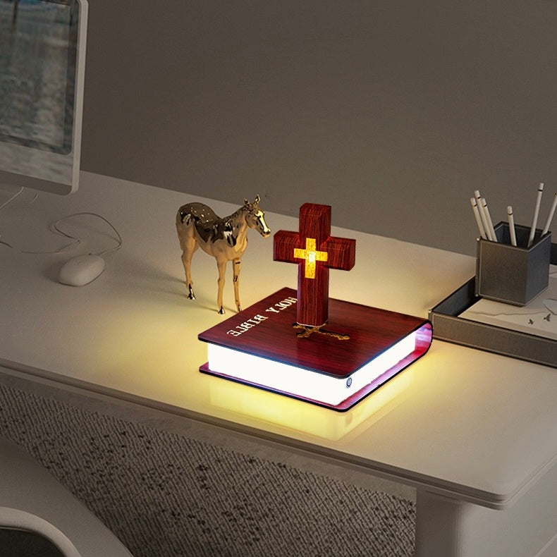 Book Base Levitating Cross