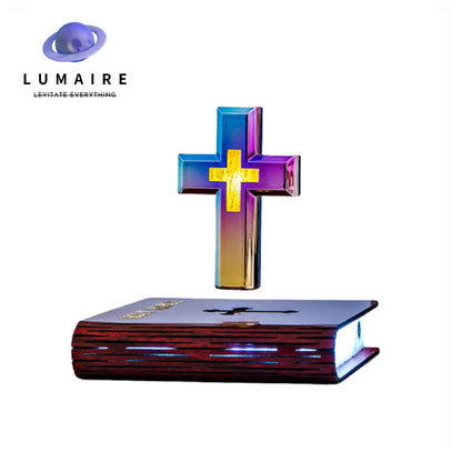 Book Base Levitating Cross